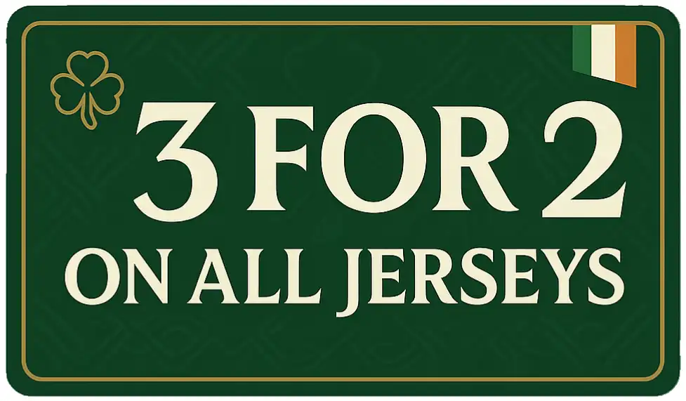 3 for 2 Offer on All Jerseys