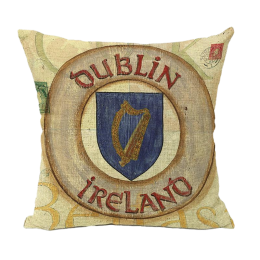 Ireland Wood Cushion Cover