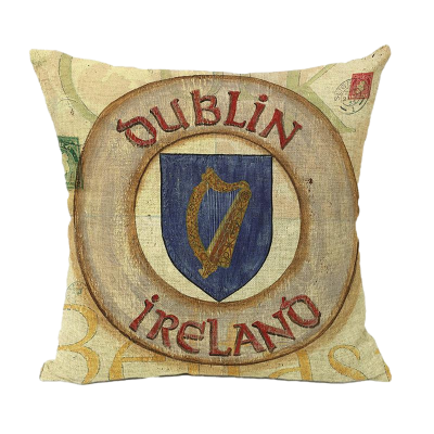 Ireland Wood Cushion Cover