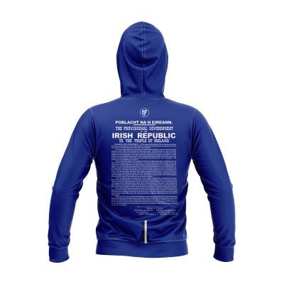 Alternative view of Irish Harp 1916 Commemoration Hoodie