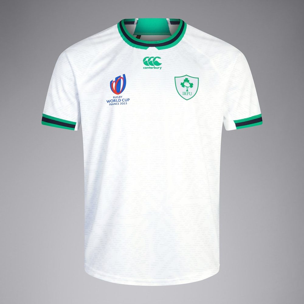 IRFU Ireland 2023 World Cup Away Jersey