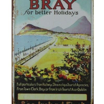Wicklow Bray Metal Tin Sign