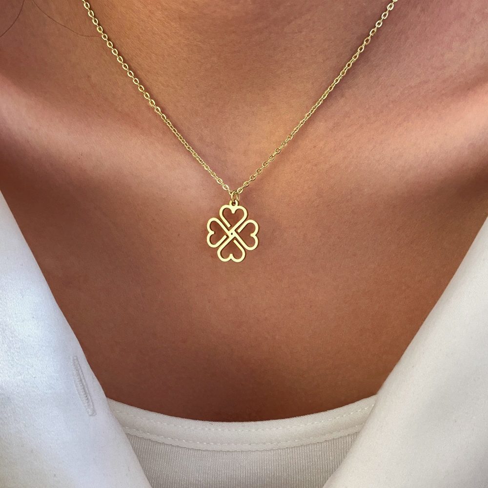 Four-Leaf Clover Necklace
