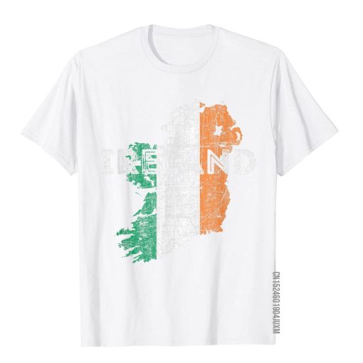 Flag Souvenir Distressed Ireland T-Shirt - Image 3