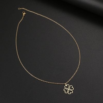 Four-Leaf Clover Necklace Four-Leaf Clover Necklace