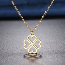 Four-Leaf Clover Necklace