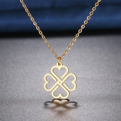 Four-Leaf Clover Necklace Four-Leaf Clover Necklace