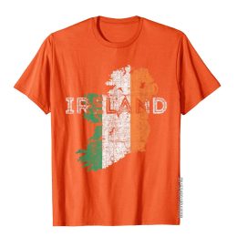 Flag Souvenir Distressed Ireland T-Shirt