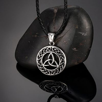 Alternative view of Celtic Knot Necklace