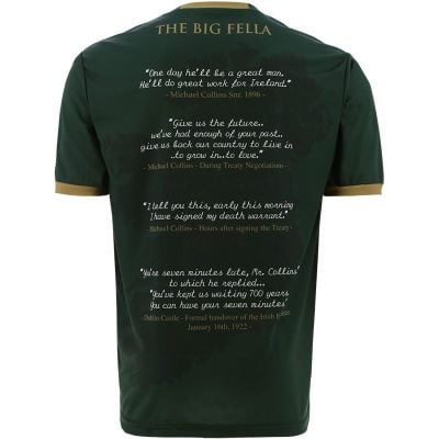 Irish Gifts - GAA, Ireland Football Jerseys, Ireland Rugby Jerseys Alternative view of Michael Collins Commemoration Jersey