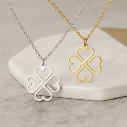 Four-Leaf Clover Necklace