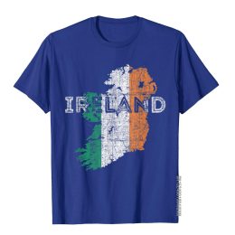 Flag Souvenir Distressed Ireland T-Shirt