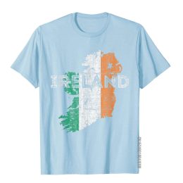 Flag Souvenir Distressed Ireland T-Shirt