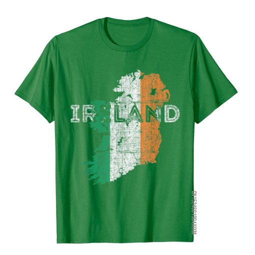 Flag Souvenir Distressed Ireland T-Shirt - Image 2
