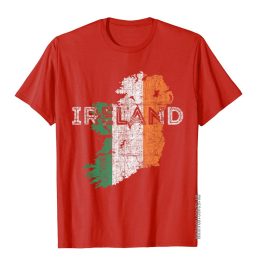 Flag Souvenir Distressed Ireland T-Shirt