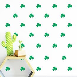 Leaf Clover Vinyl Wall Sticker Home Room Decoration