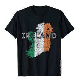 Flag Souvenir Distressed Ireland T-Shirt