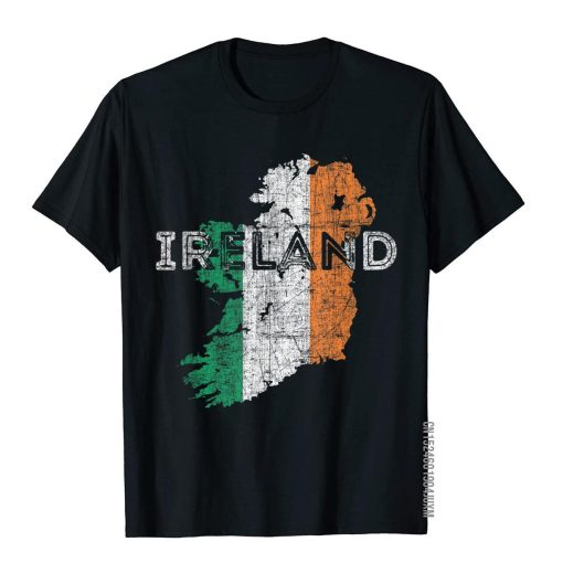 Flag Souvenir Distressed Ireland T-Shirt