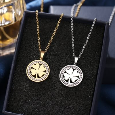 Four-Leaf Clover Necklace