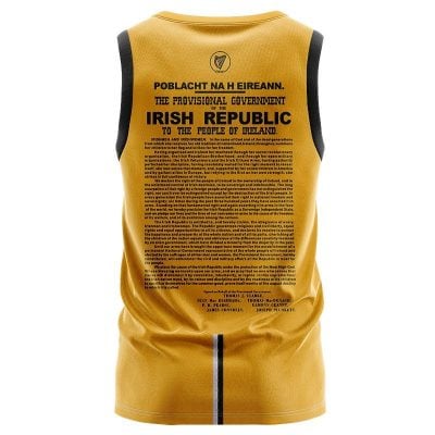 Alternative view of 1916 Commemoration GAA Sleeveless Jersey