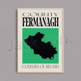 Counties of Ireland Wall Art Set