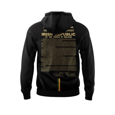 Alternative view of Insignia And Irish 1916 Commemoration Hoodie