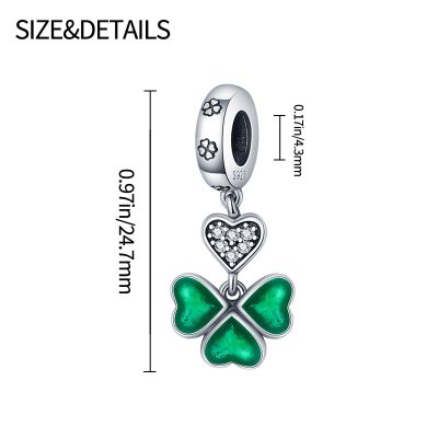 Four Leaf Clover Charm