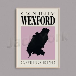 Counties of Ireland Wall Art Set