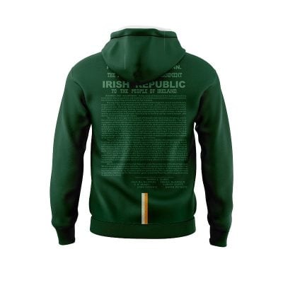Alternative view of Insignia And Irish 1916 Commemoration Hoodie