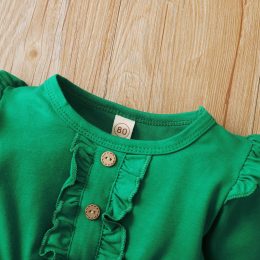 Long Sleeve Toddler Ruffle Outfit