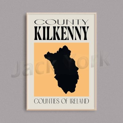 Counties of Ireland Wall Art Set
