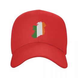 Ireland Flag Map Baseball Cap
