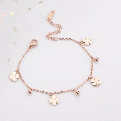 Four-leaf Clover Bracelet
