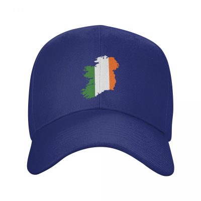Ireland Flag Map Baseball Cap Ireland Flag Map Baseball Cap