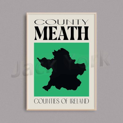 Counties of Ireland Wall Art Set