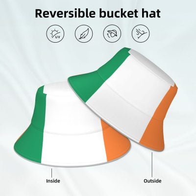 Alternative view of Ireland Flag Bucket Hat