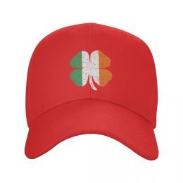 Four Leaf Clover Flag Hat