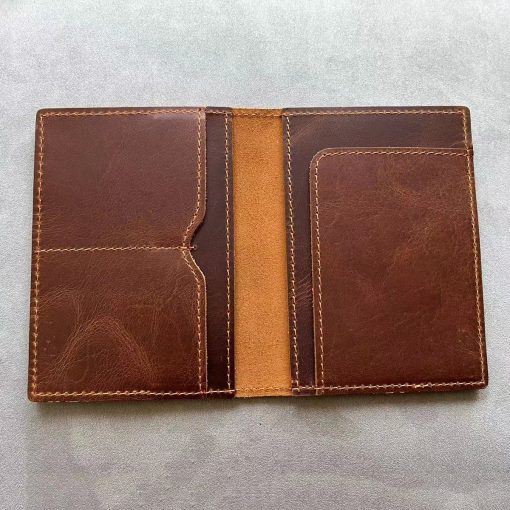 Leather Passport Cover - Image 4