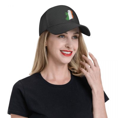 Ireland Flag Map Baseball Cap Ireland Flag Map Baseball Cap