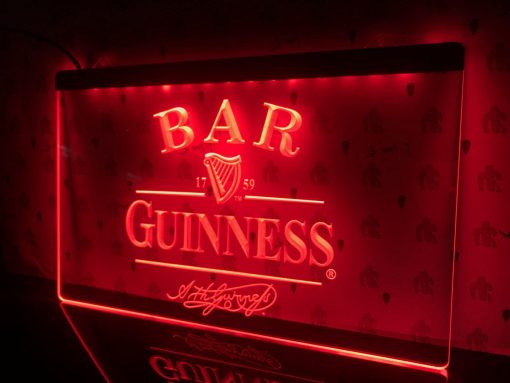 Guinness LED Neon Light Sign - Image 6