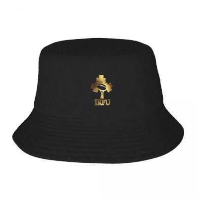 IRFU Ireland Rugby Gold Bucket Hat