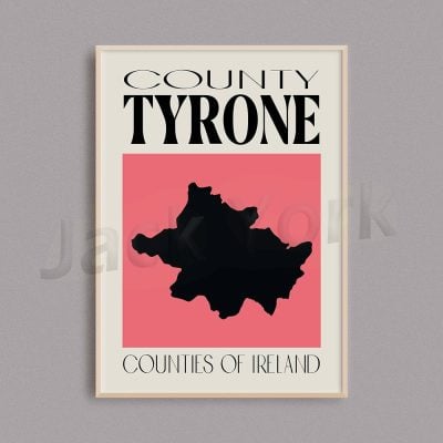 Counties of Ireland Wall Art Set