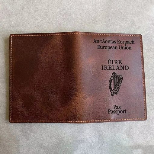Leather Passport Cover - Image 2