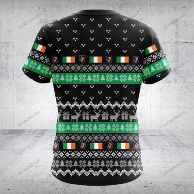 Alternative view of Irish Harp Christmas T-Shirt