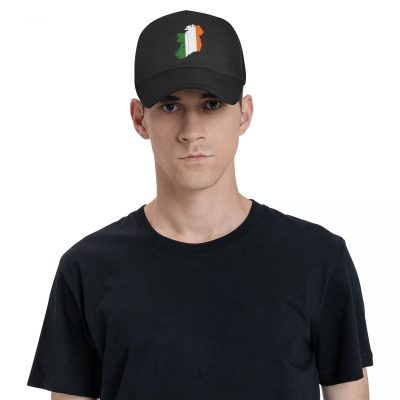 Ireland Flag Map Baseball Cap Ireland Flag Map Baseball Cap