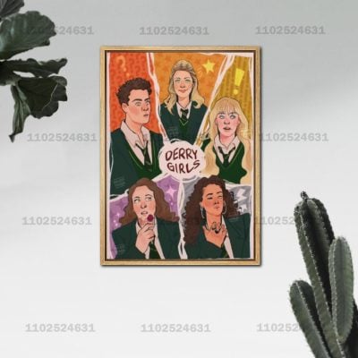 Alternative view of Derry Girls Netflix Poster Set
