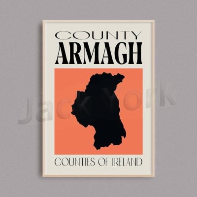Counties of Ireland Wall Art Set