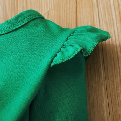 Long Sleeve Toddler Ruffle Outfit