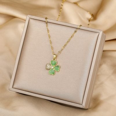 Four Leaf Clover Necklace