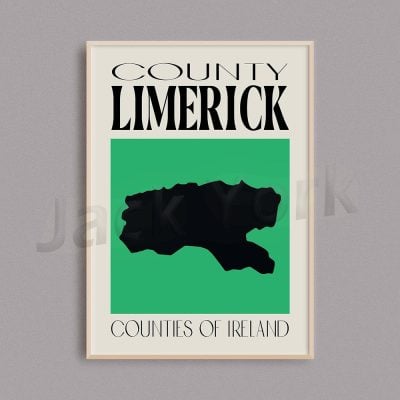 Counties of Ireland Wall Art Set